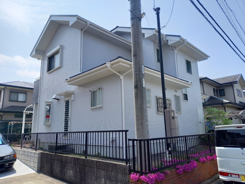 外壁塗装施工後2